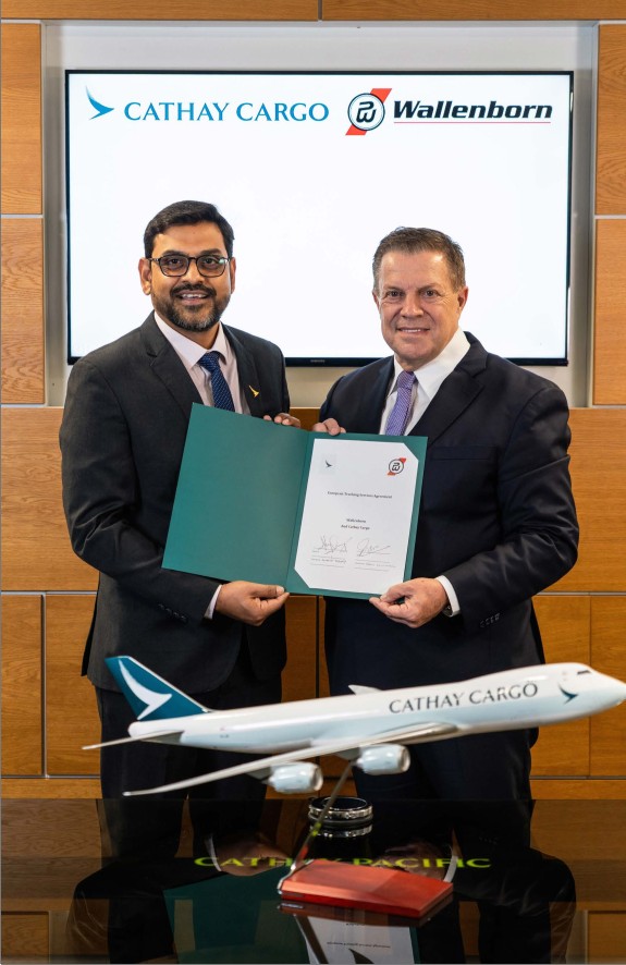 Wallenborn Transports and Cathay Cargo Strengthen Their Partnership in Europe